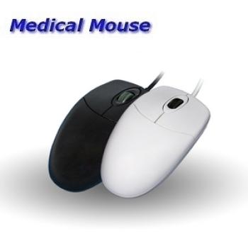 Medical Mouse Abwaschbare PC-Maus USB schwarz