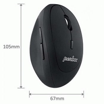 PERIMICE-719 Kleine Ergonomische Maus wireless