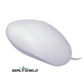 SEAL-SHIELD IP68 Wasserfeste PC-Maus weiss