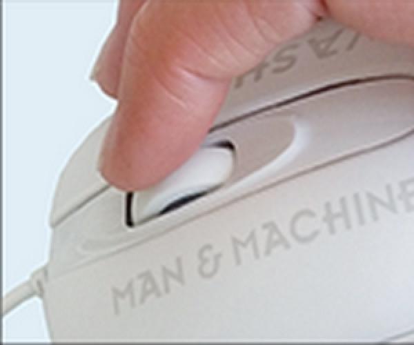 Man&Machine C Mouse washable - wireless -schwarz