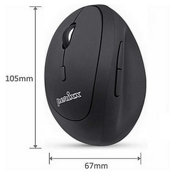 PERIMICE-719L Kleine Ergonom. Maus wireless links